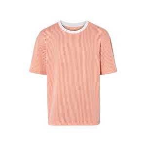 LIVERGY® Pánske tričko (XXL (60/62), oranžová/biela)