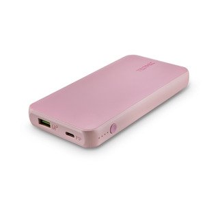 TRONIC® Powerbanka 10 000 mAh, USB-C PD 3.0, USB-A Quick Charge™ 3.0 (ružová)