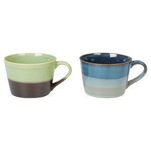 LIVARNO home Šálky na kávu/Kanvica na kávu (šálky na cappuccino, 2 kusy)