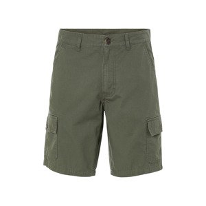 LIVERGY® Pánske cargo bermudy (46, zelená)