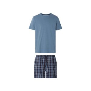 LIVERGY® Pánske krátke pyžamo (S (44/46), modrá)