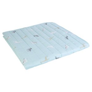 lupilu® Detská deka, 100 x 100 cm (modrá)