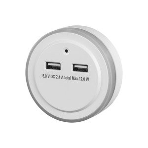 LIVARNO home Nočné LED svietidlo (nočné svetlo s USB)