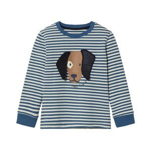 lupilu® Chlapčenské tričko s dlhým rukávom (98/104, pruhovaná)
