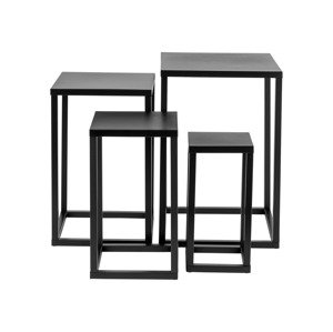 LIVARNO home Súprava servírovacích stolíkov, 4-dielna