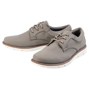 LIVERGY® Pánska voľnočasová obuv (46, béžová/námornícka modrá)