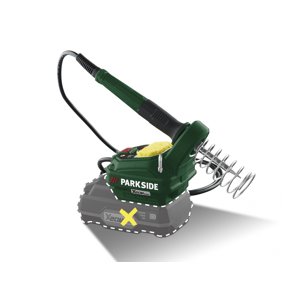 PARKSIDE® Aku spájkovacia stanica PLSA 20 Li B2/Aku tepelná lepiaca pištoľ PHPA 20- Li A1 – bez akumulátora (spájkovacia stanica)