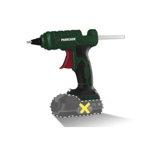 PARKSIDE® Aku spájkovacia stanica PLSA 20 Li B2/Aku tepelná lepiaca pištoľ PHPA 20- Li A1 – bez akumulátora (tepelná lepiaca pištoľ)