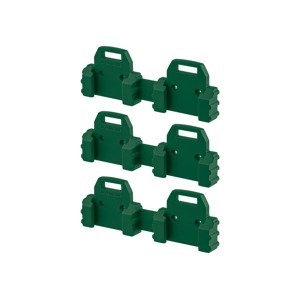 PARKSIDE® Nástenný držiak na akumulátor/aku skrutkovač (dvojitý držiak na akumulátor, 3 kusy)