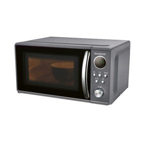 SILVERCREST® KITCHEN TOOLS Mikrovlnná rúra SMWC 700 D1, antracitová