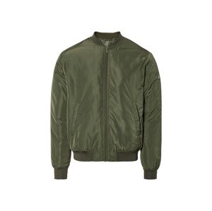 LIVERGY® Pánska bomber bunda (S (44/46), zelená)