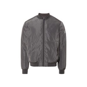 LIVERGY® Pánska bomber bunda (M (48/50), tmavosivá)