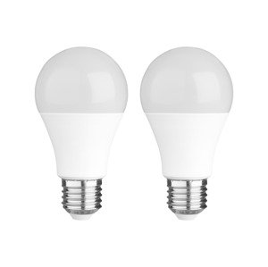 LIVARNO home LED žiarovky, 2 kusy (7,3 W E27 hruška)