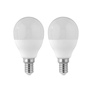 LIVARNO home LED žiarovky, 2 kusy (4,2 W E14 kvapka)