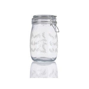 LIVARNO home Zatvárací zaváraninový pohár (listy, 1 l)