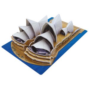 Playtive 3D puzzle Známe pamiatky (Opera v Sydney)