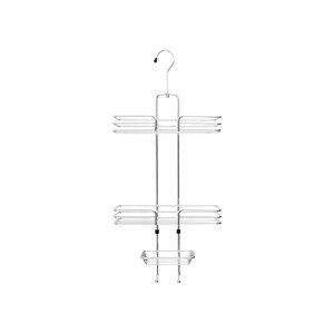 LIVARNO home Polička do sprchy (polička s háčikmi)