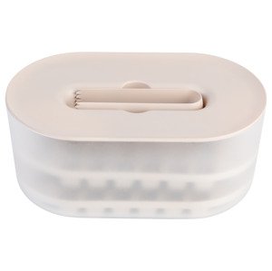 LIVARNO home Box na ľadové kocky (polopriesvitná forma na ľadové kocky)