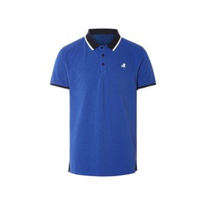 LIVERGY® Páske polo tričko Slim Fit (M (48/50), modrá)