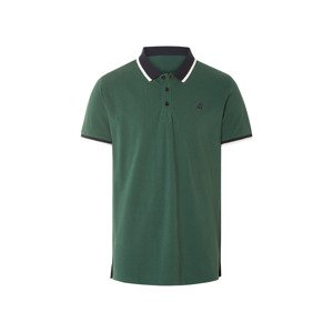 LIVERGY® Páske polo tričko Slim Fit (L (52/54), zelená)