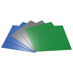 Playtive Clippys Dosky k stavebnici, 6 kusov (farby)