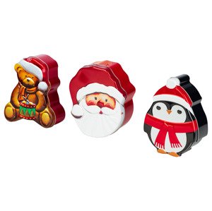 LIVARNO home Súprava dóz na sušienky, 3-dielna (špeciálny motív)