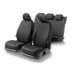 ULTIMATE SPEED® Súprava autopoťahov, 14-dielna (čierna)