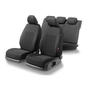 ULTIMATE SPEED® Súprava autopoťahov, 14-dielna (čierna/červená)