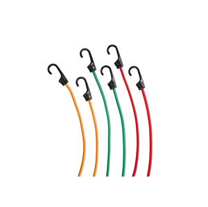 ULTIMATE SPEED® Súprava napínacích popruhov (plastové háky, 6-dielna súprava)