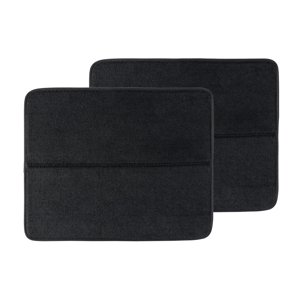 LIVARNO home Odkvapávacia podložka, 2 kusy (sivá)