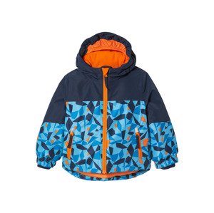 lupilu® Chlapčenská zimná bunda (98/104, vzor/navy modrá/oranžová/modrá)