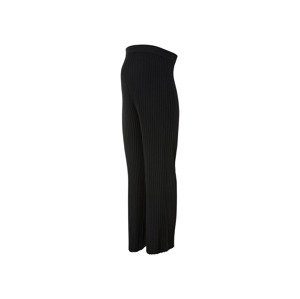 esmara® Dámske tehotenské úpletové nohavice (S(36/38), čierna)