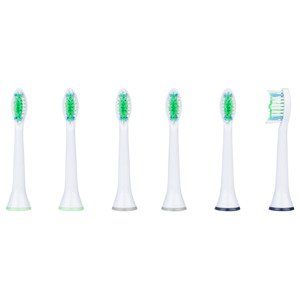 nevadent Náhradné hlavice na zubnú kefku, 6 kusov