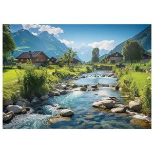 Playtive Puzzle, 1000 dielov (Švajčiarske hory)