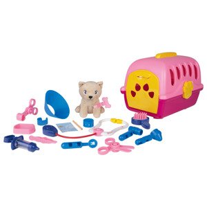 Playtive Plyšové zvieratko v prepravnom boxe (Plyšová mačka)