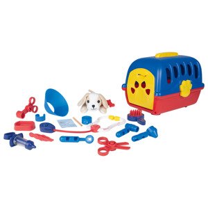 Playtive Plyšové zvieratko v prepravnom boxe (Plyšový psík)