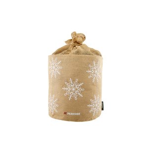 PARKSIDE® Jutový obal na kvetináč (prírodná farba/vločky)