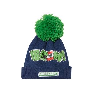 Minecraft Detská čiapka (54, modrá/zelená)