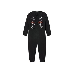 lupilu® Detský overal na spanie (110/116, čierna)