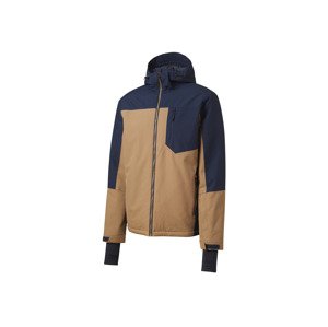 CRIVIT Pánska lyžiarska bunda (S (44/46), námornícka modrá/žltá)