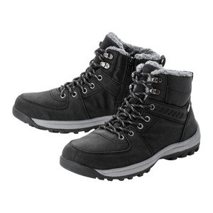 LIVERGY® Pánske šnurovacie čižmy (42, čierna)