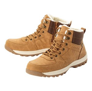 LIVERGY® Pánske šnurovacie čižmy (44, hnedá)