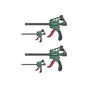 PARKSIDE® Rýchloupínacie zveráky (4 kusy, M/S)