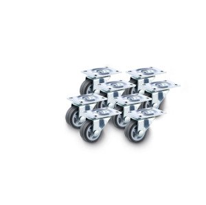 PARKSIDE® Transportné kolieska, 8 kusov/4 kusy (vodiace kolieska, 8 kusov)