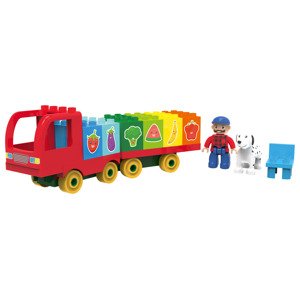 Playtive Clippys Stavebnica junior M (nákladné auto na rozvoz ovocia a zeleniny)
