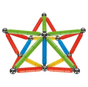 Playtive Magnetická stavebnica (farebná)