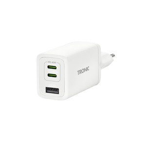 TRONIC® Rýchlonabíjačka GaN 2x USB-C (biela)