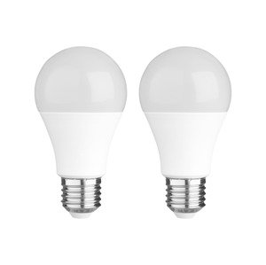 LIVARNO home LED žiarovky (7,3 W E27 hruška, 2 kusy, mliečna)