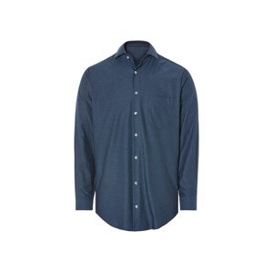 LIVERGY® Pánska košeľa Regular Fit (42, námornícka modrá)