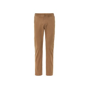 LIVERGY® Pánske chino nohavice (54, hnedá)